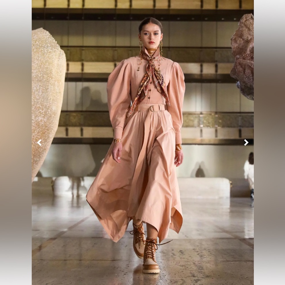 Ulla Johnson’s Lucinda Corduroy Dress in Pale Oak